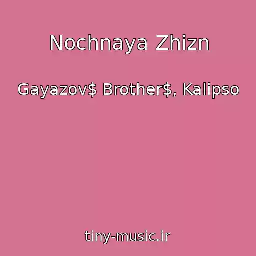 کاور آهنگ Nochnaya Zhizn از Gayazov$ Brother$, Kalipso