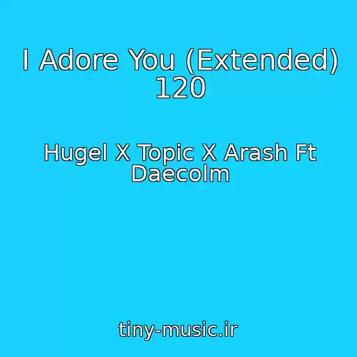 کاور آهنگ I Adore You (Extended) 120 از Hugel X Topic X Arash Ft Daecolm