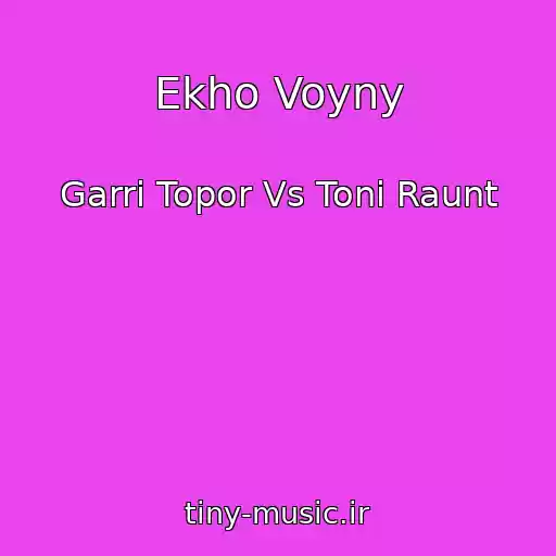 کاور آهنگ Ekho Voyny از Garri Topor Vs Toni Raunt