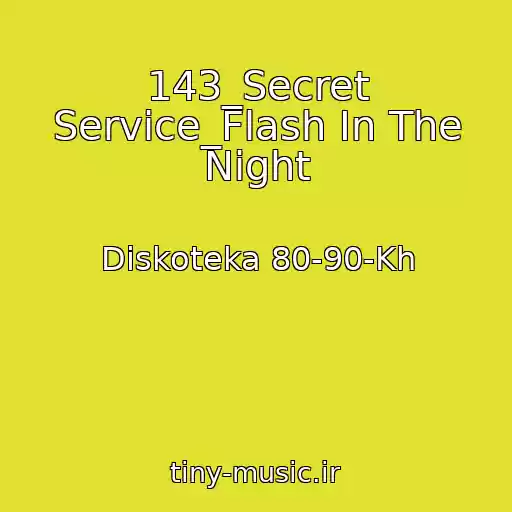 کاور آهنگ 143_Secret Service_Flash In The Night از Diskoteka 80-90-Kh