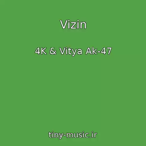 کاور آهنگ Vizin از 4K & Vitya Ak-47