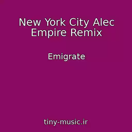 کاور آهنگ New York City Alec Empire Remix از Emigrate