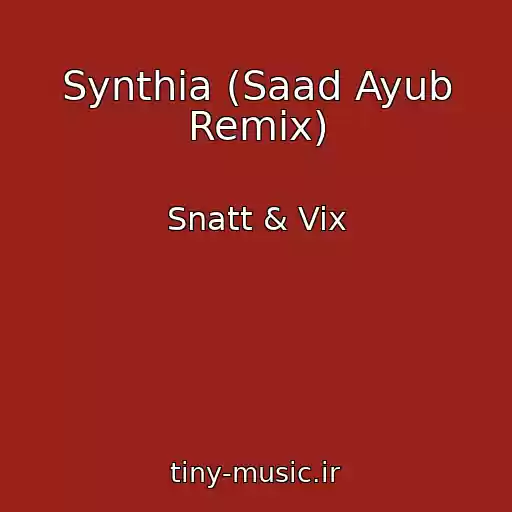 کاور آهنگ Synthia (Saad Ayub Remix) از Snatt & Vix