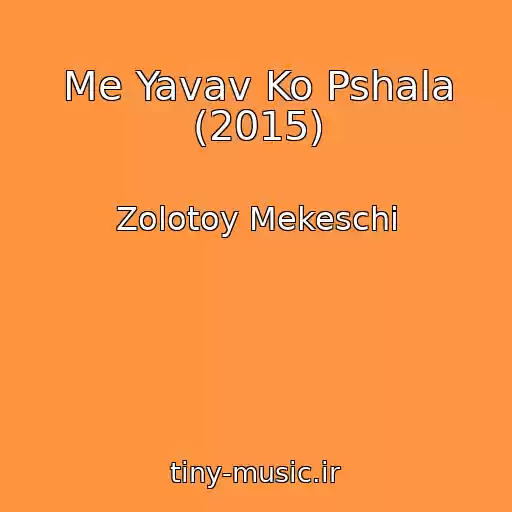 کاور آهنگ Me Yavav Ko Pshala (2015) از Zolotoy Mekeschi
