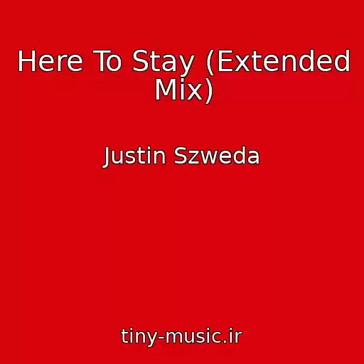 کاور آهنگ Here To Stay (Extended Mix) از Justin Szweda