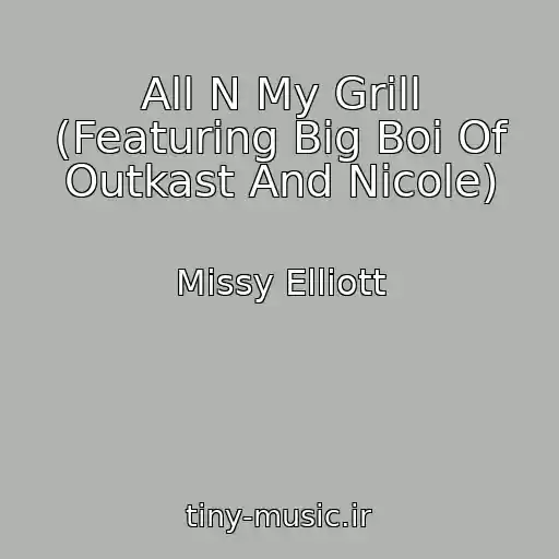 کاور آهنگ All N My Grill (Featuring Big Boi Of Outkast And Nicole) از Missy Elliott