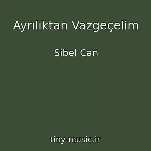 کاور آهنگ Ayrılıktan Vazgeçelim از Sibel Can