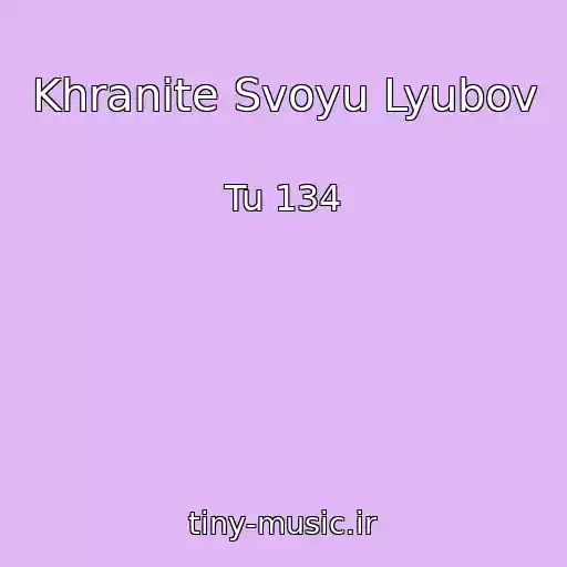 کاور آهنگ Khranite Svoyu Lyubov از Tu 134