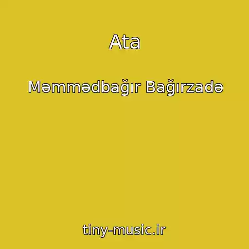 کاور آهنگ Ata از Məmmədbağır Bağırzadə