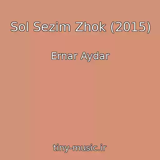 کاور آهنگ Sol Sezim Zhok (2015) از Ernar Aydar