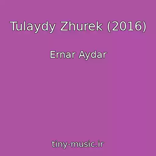 کاور آهنگ Tulaydy Zhurek (2016) از Ernar Aydar