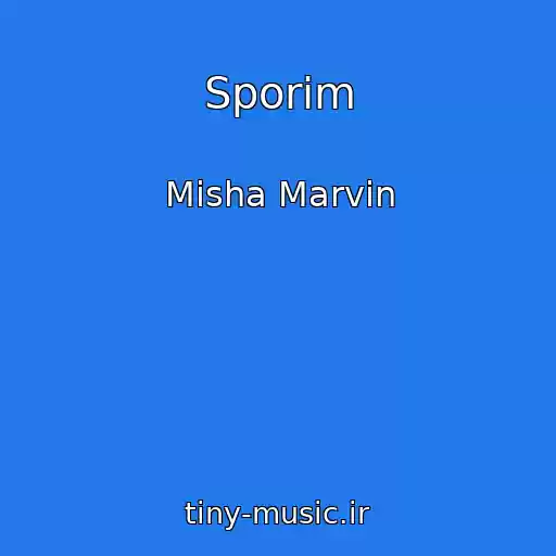 کاور آهنگ Sporim از Misha Marvin