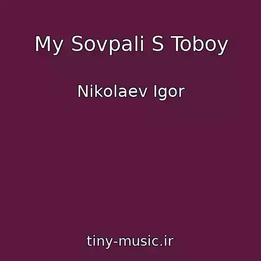 کاور آهنگ My Sovpali S Toboy از Nikolaev Igor