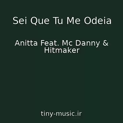 کاور آهنگ Sei Que Tu Me Odeia از Anitta Feat. Mc Danny & Hitmaker