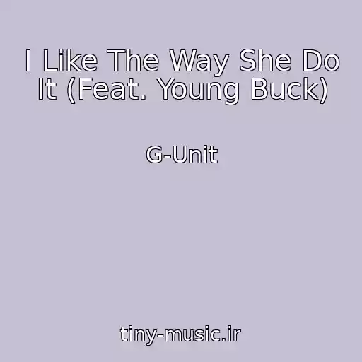 کاور آهنگ I Like The Way She Do It (Feat. Young Buck) از G-Unit