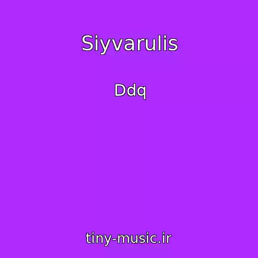 کاور آهنگ Siyvarulis از Ddq