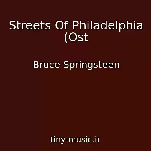 کاور آهنگ Streets Of Philadelphia (Ost از Bruce Springsteen