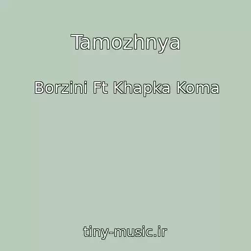 کاور آهنگ Tamozhnya از Borzini Ft Khapka Koma