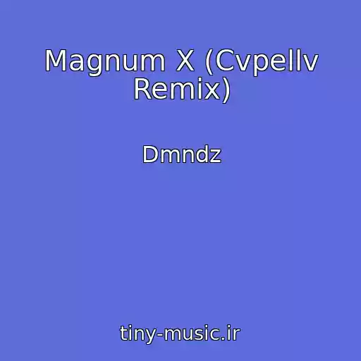 کاور آهنگ Magnum X (Cvpellv Remix) از Dmndz