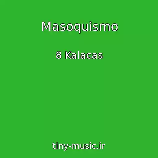 کاور آهنگ Masoquismo از 8 Kalacas
