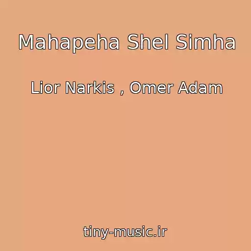 کاور آهنگ Mahapeha Shel Simha از Lior Narkis , Omer Adam