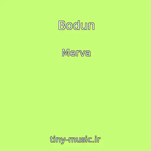 کاور آهنگ Bodun از Merva