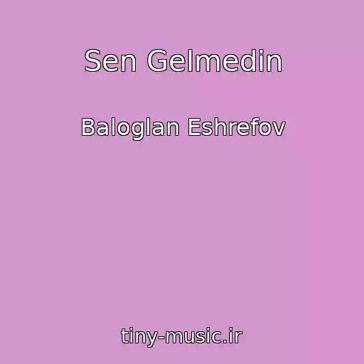 کاور آهنگ Sen Gelmedin از Baloglan Eshrefov