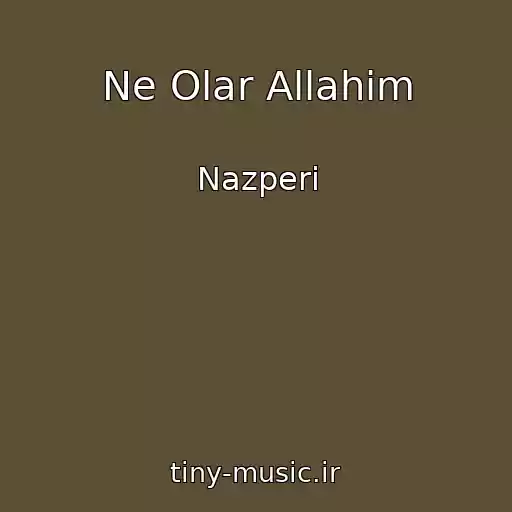 کاور آهنگ Ne Olar Allahim از Nazperi