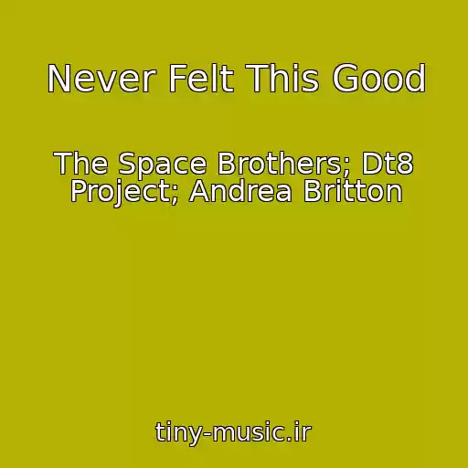 کاور آهنگ Never Felt This Good از The Space Brothers; Dt8 Project; Andrea Britton