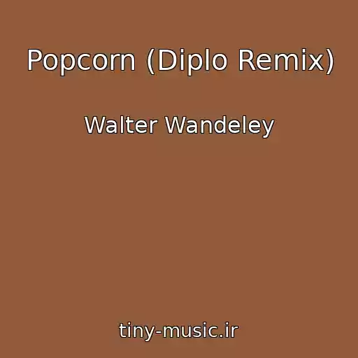کاور آهنگ Popcorn (Diplo Remix) از Walter Wandeley