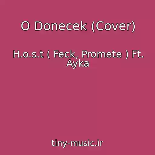 کاور آهنگ O Donecek (Cover) از H.o.s.t ( Feck, Promete ) Ft. Ayka