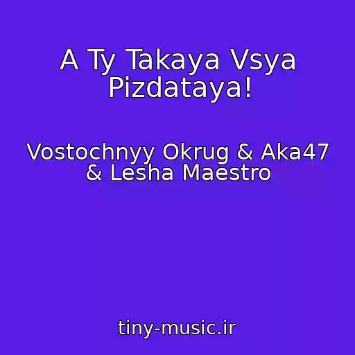 کاور آهنگ A Ty Takaya Vsya Pizdataya! از Vostochnyy Okrug & Aka47 & Lesha Maestro