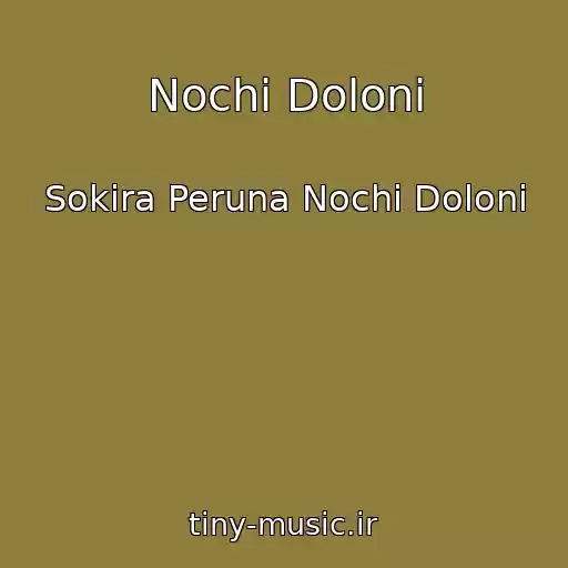 کاور آهنگ Nochi Doloni از Sokira Peruna Nochi Doloni