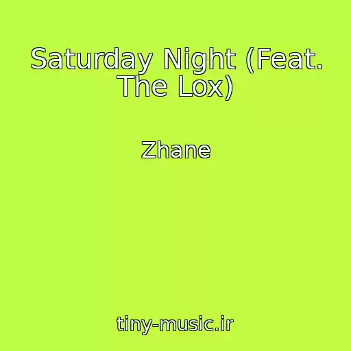 کاور آهنگ Saturday Night (Feat. The Lox) از Zhane