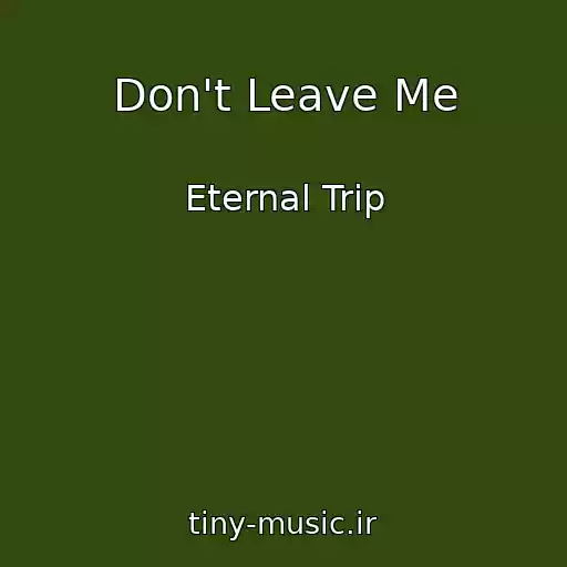 کاور آهنگ Don't Leave Me از Eternal Trip