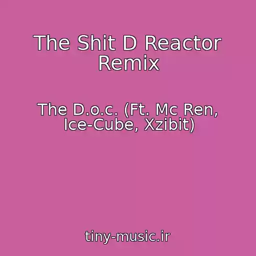 کاور آهنگ The Shit D Reactor Remix از The D.o.c. (Ft. Mc Ren, Ice-Cube, Xzibit)