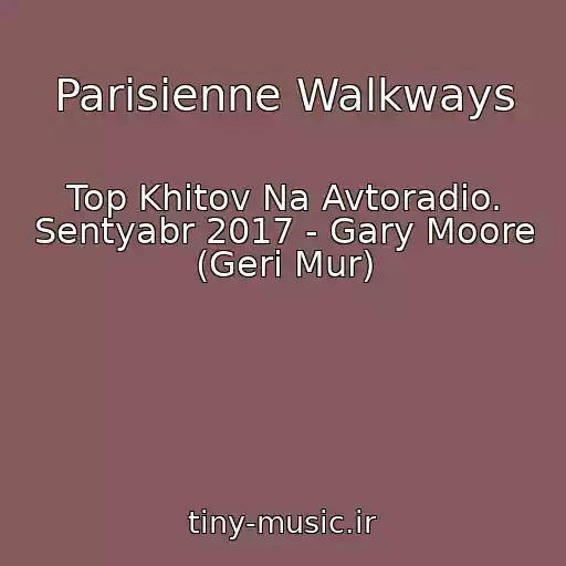 کاور آهنگ Parisienne Walkways از Top Khitov Na Avtoradio. Sentyabr 2017 - Gary Moore (Geri Mur)