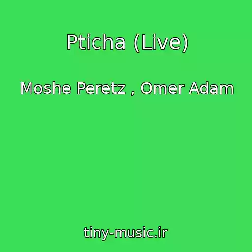 کاور آهنگ Pticha (Live) از Moshe Peretz , Omer Adam