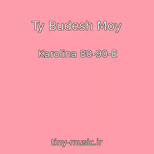 کاور آهنگ Ty Budesh Moy از Karolina 80-90-E