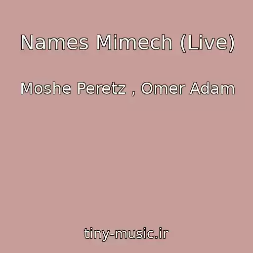کاور آهنگ Names Mimech (Live) از Moshe Peretz , Omer Adam