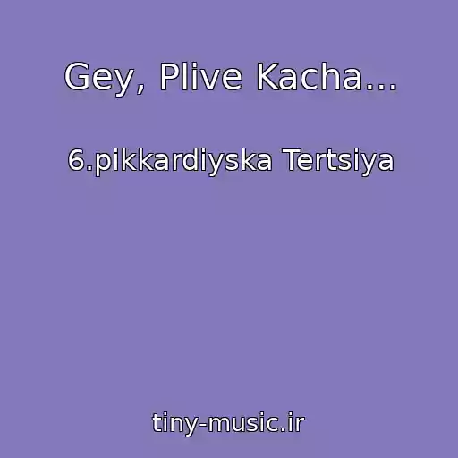 کاور آهنگ Gey, Plive Kacha... از 6.pіkkardіyska Tertsіya