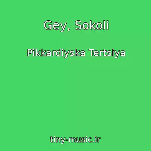 کاور آهنگ Gey, Sokoli از Pіkkardіyska Tertsіya