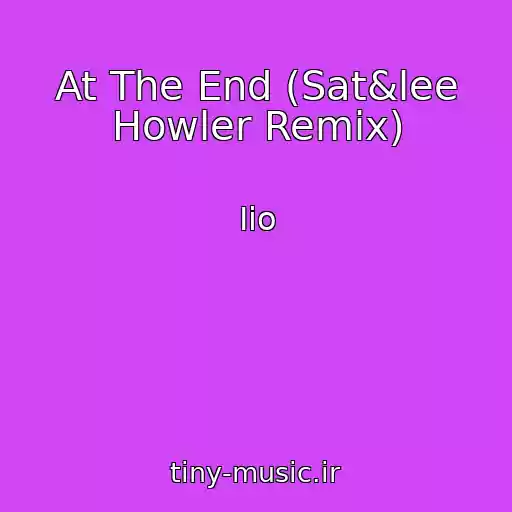 کاور آهنگ At The End (Sat&lee Howler Remix) از Iio