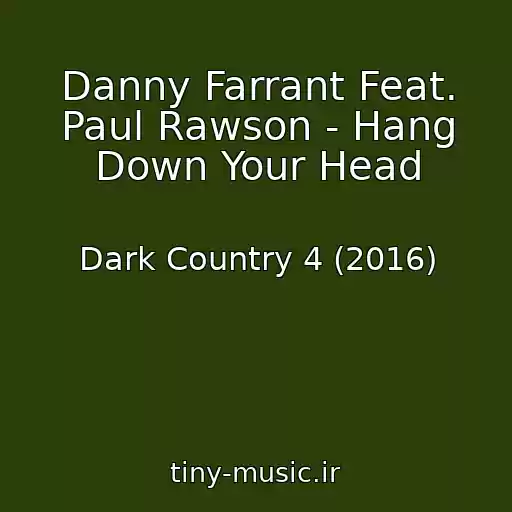 کاور آهنگ Danny Farrant Feat. Paul Rawson - Hang Down Your Head از Dark Country 4 (2016)