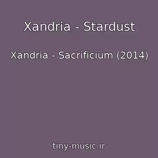 کاور آهنگ Xandria - Stardust از Xandria - Sacrificium (2014)
