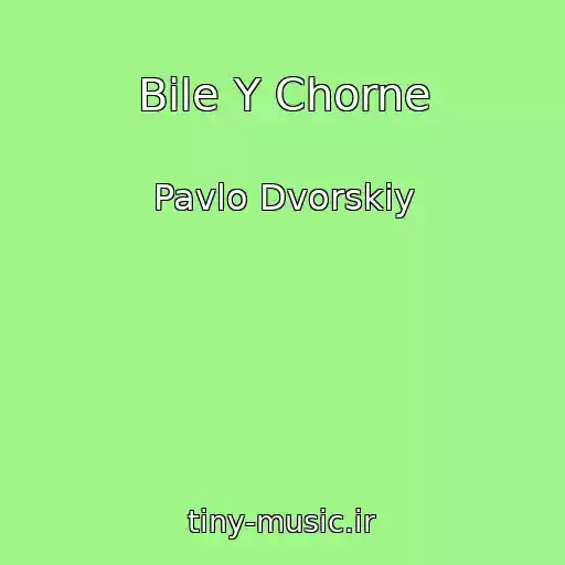 کاور آهنگ Bіle Y Chorne از Pavlo Dvorskiy