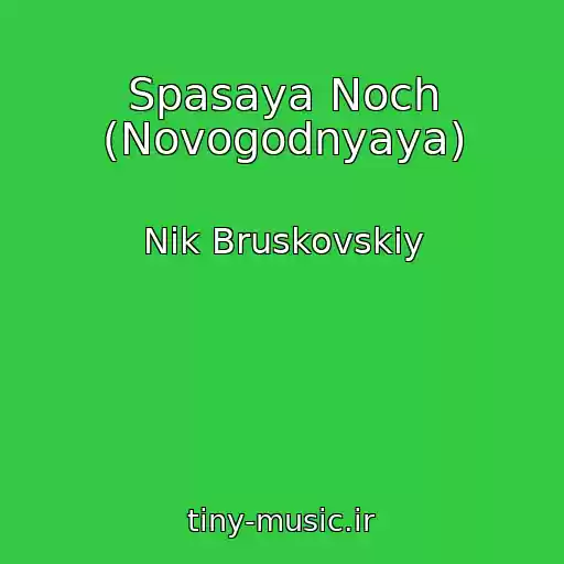 کاور آهنگ Spasaya Noch (Novogodnyaya) از Nik Bruskovskiy