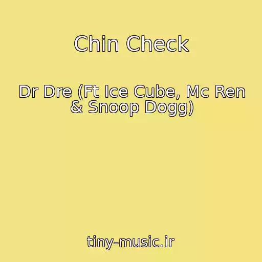کاور آهنگ Chin Check از Dr Dre (Ft Ice Cube, Mc Ren & Snoop Dogg)