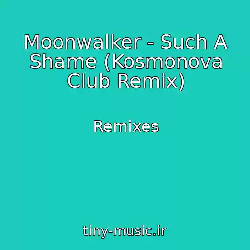 کاور آهنگ Moonwalker - Such A Shame (Kosmonova Club Remix) از Remixes