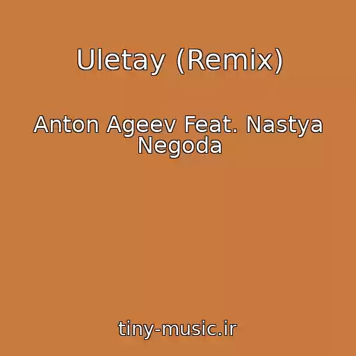 کاور آهنگ Uletay (Remix) از Anton Ageev Feat. Nastya Negoda